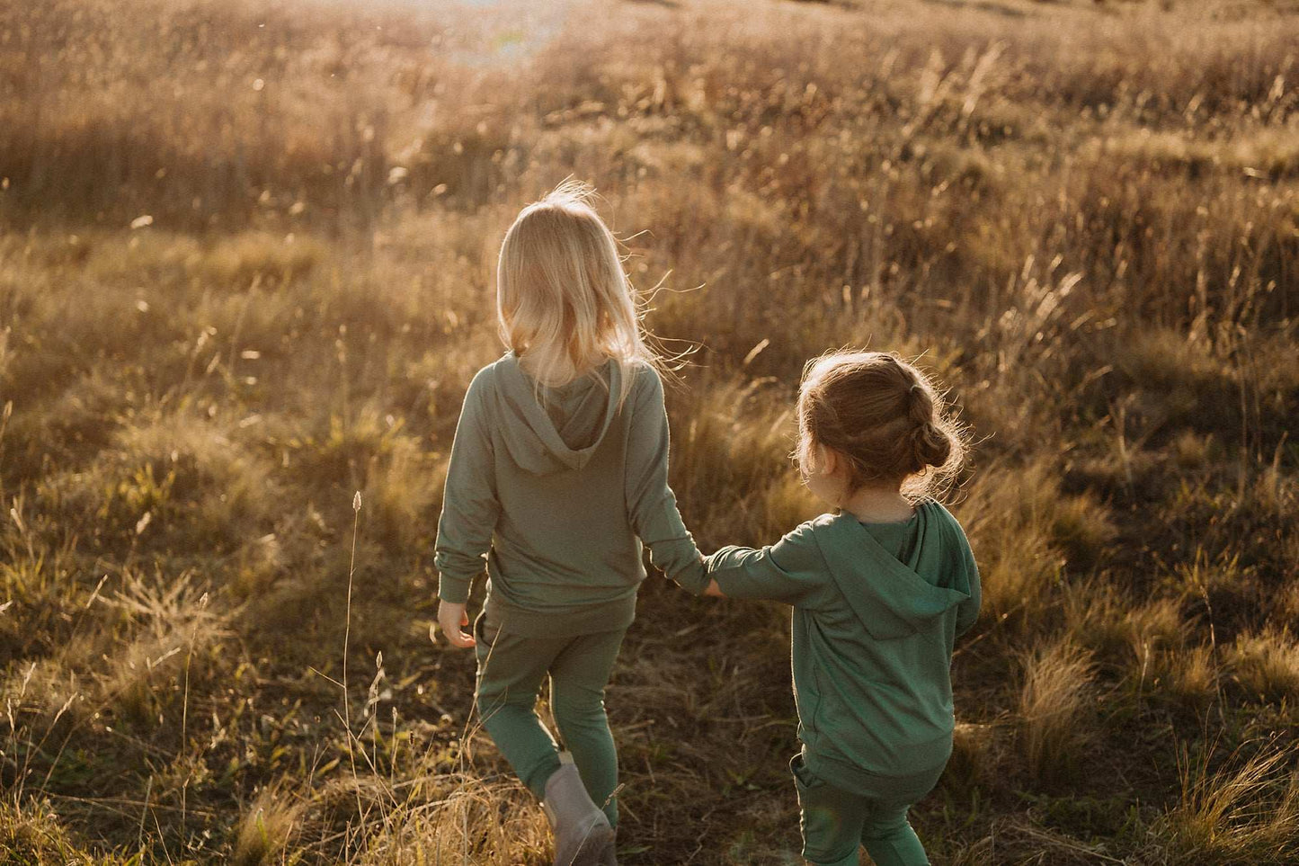 Unisex Bamboo Teal Long-Sleeve Hoodie