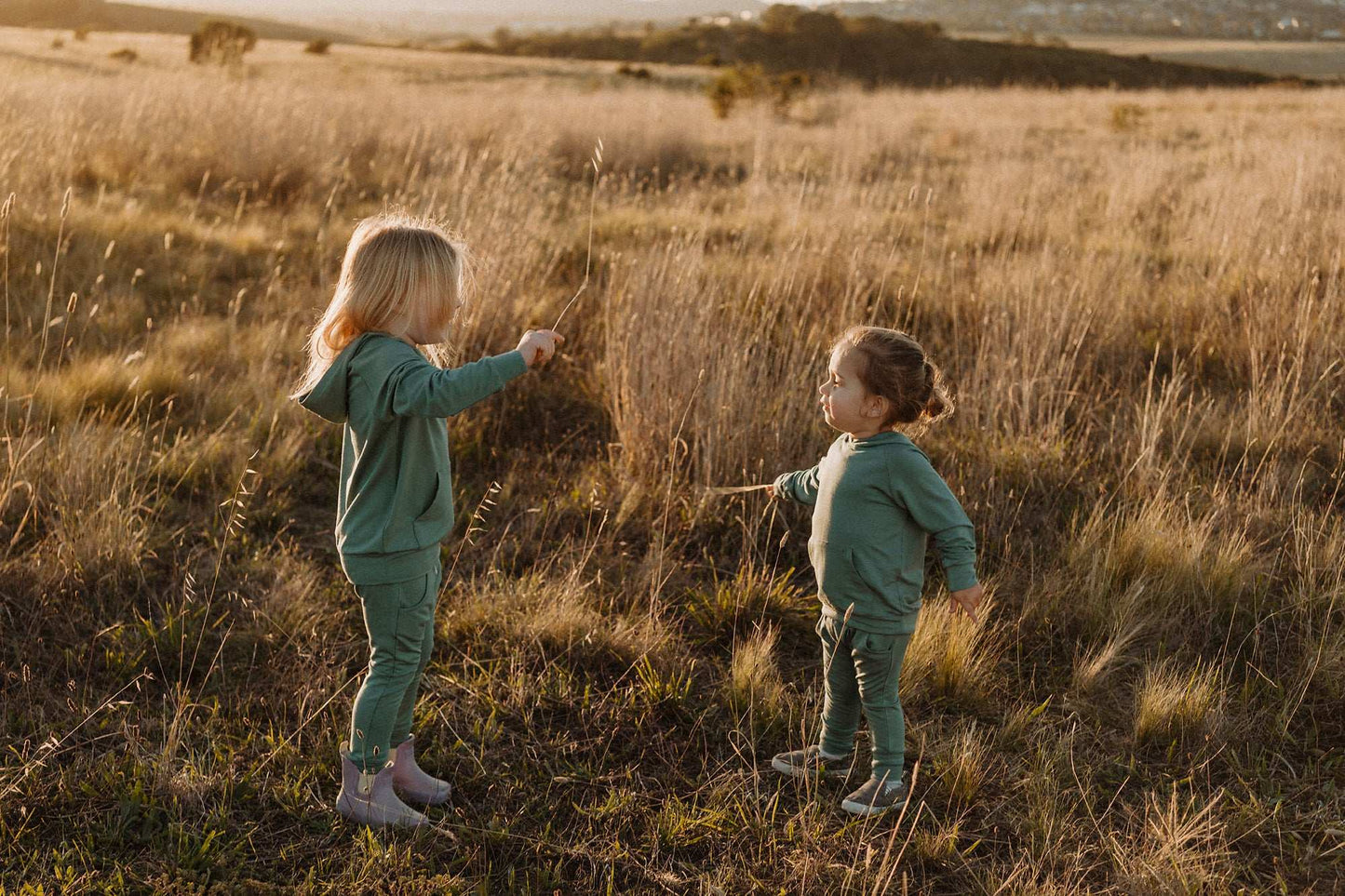 Unisex Bamboo Teal Long Pants