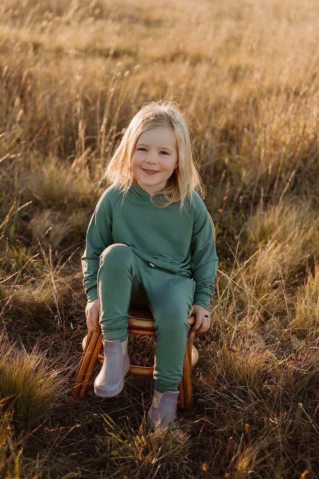 Unisex Bamboo Teal Long Pants