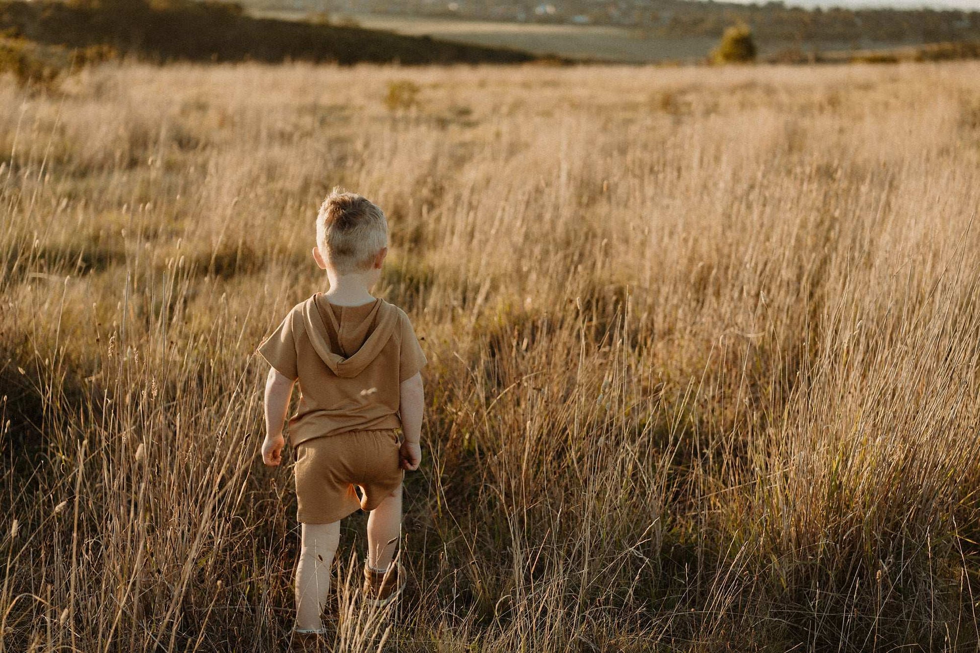 Unisex Bamboo Tan Hoodie