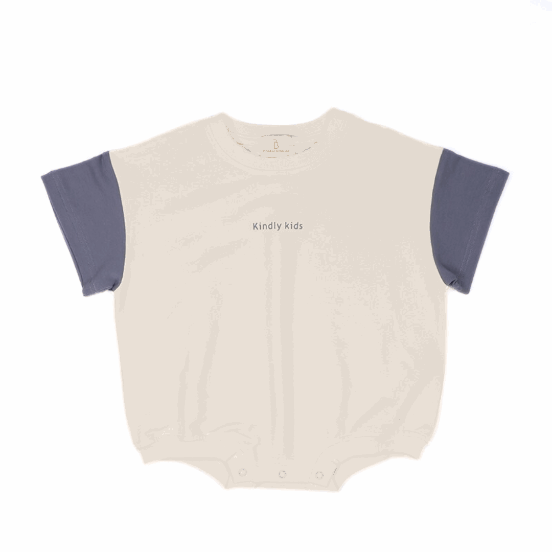 Steel Organic Cotton Romper *Limited Edition*