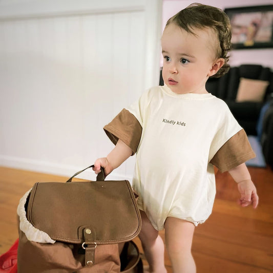 Clay Organic Cotton Romper